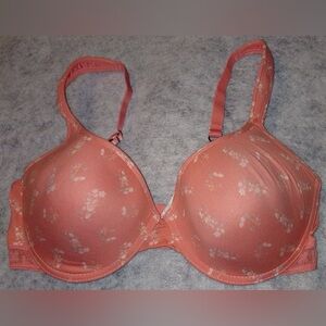 Lucky Brand Floral Women's Bra - Floral Coral Size 38D